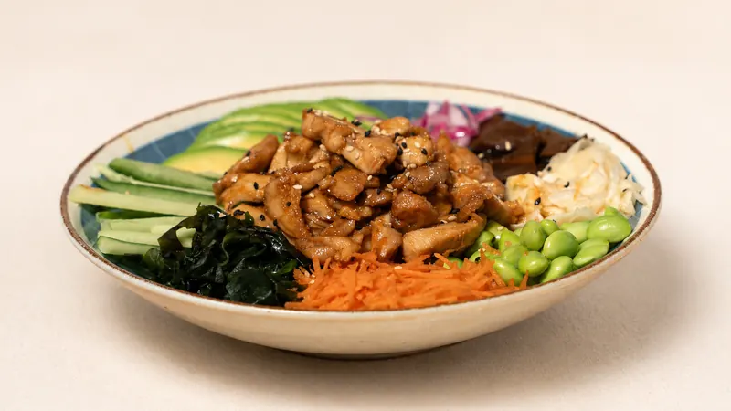 Chicken Teriyaki Poke