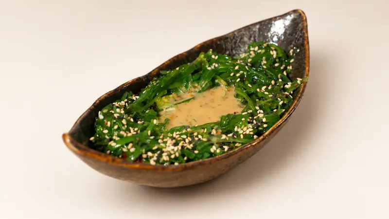 Hiyashi Chuka — Hiyashi wakame, sesame, sauce