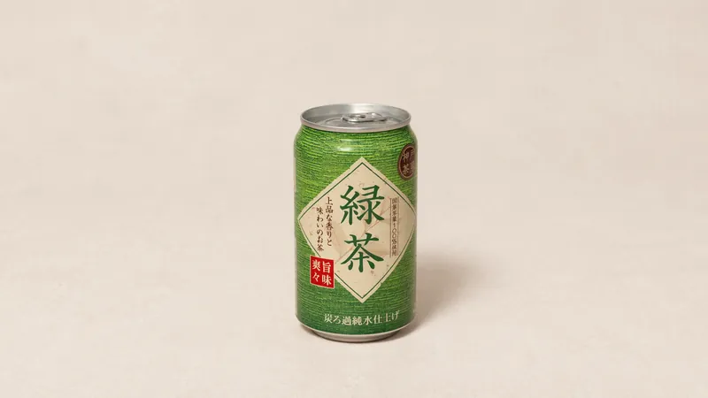 Japanese green tea — served cold