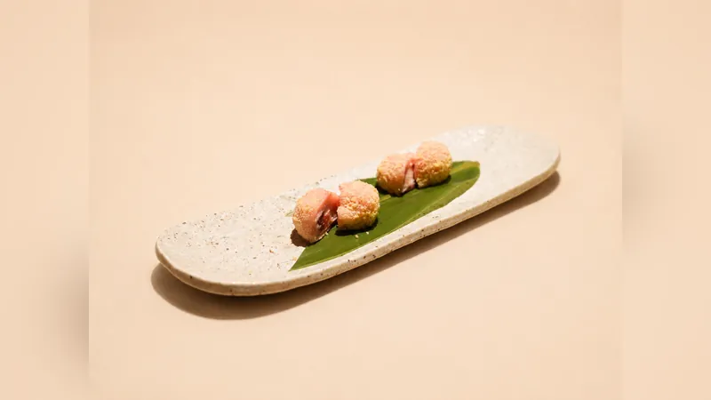Strawberry mochi