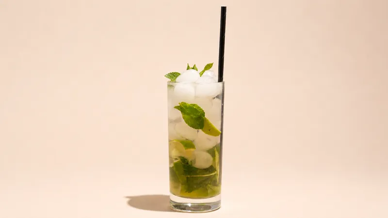 Mohito mocktail