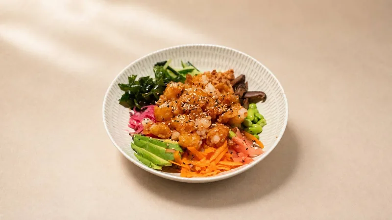 Prawn Tempura Poke