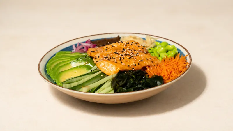 Salmon Teriyaki Poke