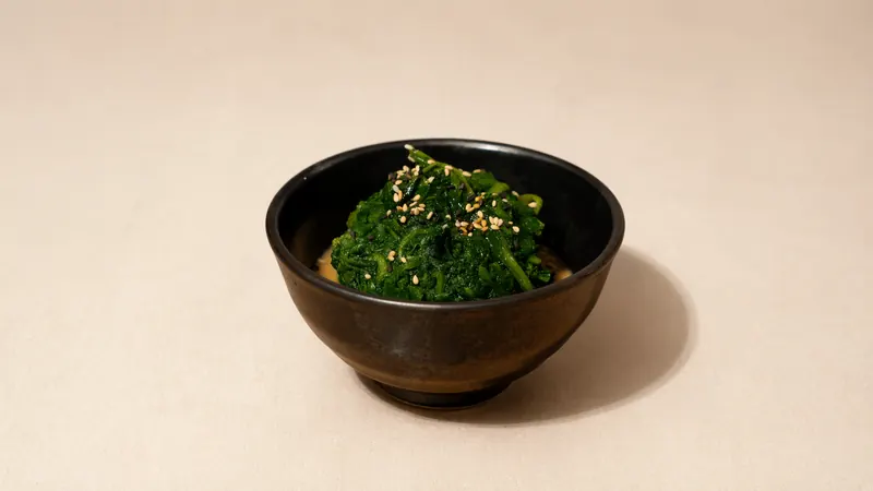Spinach Ohitachi Goma — Spinach with sesame sauce
