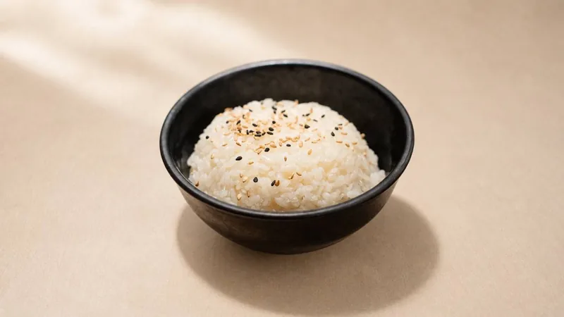 Steamed Rice (Gohan) — Plain steamed Japanese rice